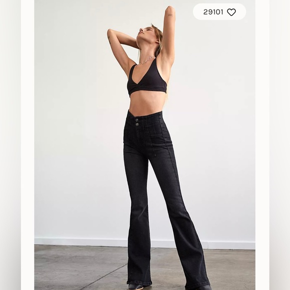 We The Free Jayde Flare Jeans - Picture 1 of 3